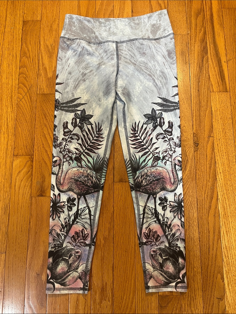 E & C Flamingo Leggings